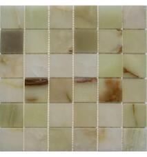 30044 Мозаика FK Marble Classic Mosaic Onyx Jade Verde 48-6P полированная (чип 4,8х4,8) 30,5х30,5