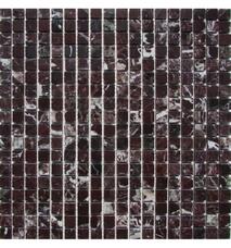 35426 Мозаика FK Marble Classic Mosaic Rosso Levanto 15-6P полированная (чип 1,5х1,5) 30,5х30,5