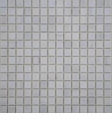 35698 Мозаика FK Marble Classic Mosaic White Dolomite 20-6P  полированная (чип 2х2) 30,5х30,5