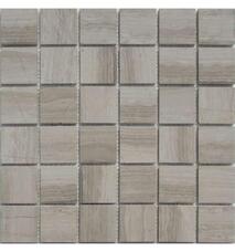 30066 Мозаика FK Marble Classic Mosaic White Wooden 48-4P полированная (чип 4,8х4,8) 30,5х30,5