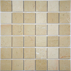 35848 Мозаика FK Marble Crema Nova 48-4T  состаренная (чип 4,8х4,8) 30,5х30,5
