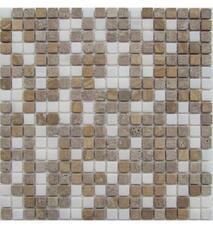 35352 Мозаика FK Marble Mix Mosaic Gobi 15-4T состаренная (чип 1,5х1,5) 30х30