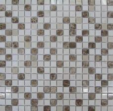 35854 Мозаика FK Marble Mix Mosaic Mix Cream 15-4P (Турция) полированная (чип 1,5х1,5) 30,5х30,5