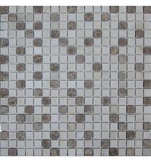 30090 Мозаика FK Marble Mix Mosaic Mix Cream 15-4T  состаренная (чип 1,5х1,5) 30,5х30,5