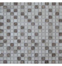 30090 Мозаика FK Marble Mix Mosaic Mix Cream 15-4T  состаренная (чип 1,5х1,5) 30,5х30,5