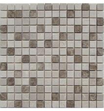 35820 Мозаика FK Marble Mix Mosaic Mix Cream 20-4T  состаренная (чип 2х2) 30,5х30,5