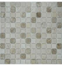 35822 Мозаика FK Marble Mix Mosaic Mix Cream 23-4T  состаренная (чип 2,3х2,3) 30,5х30,5