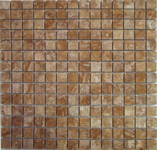 36398 Мозаика FK Marble Red Travertine 23-6P  полированная 30,5х30,5
