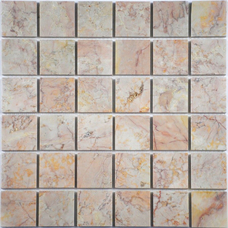 35885 Мозаика FK Marble Rose Cream Marble 48-8P полированная 30,5х30,5