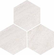 Керамогранит Vitra Cardostone K94740300001VTE0 White Decor Matt Non-Rec 21x24