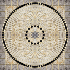 Infinity Ceramic Tiles Roseton Rimini Gris (Розетон из 4-х частей) 120 x 120