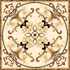 Декоративный напольный элемент Ruskin Beige roseton 120 x 120 Infinity Ceramic Tiles