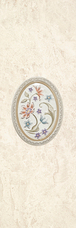 Настенный декоративный элемент Sintra Romantica Ventana+Inserto Blanco 25 x 75 (Pamesa Ceramica)