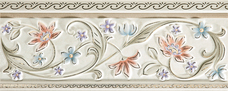 Настенный декоративный элемент Listelo Sintra Romantica Blanco 10 x 25