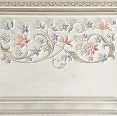 Настенный декоративный элемент Decor Sintra Romantica Blanco 25 x 25