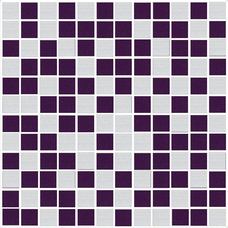 Керамическая мозаика Mosaico Energy Violet-Blanco 30 x 30 (Novogres Armonia)
