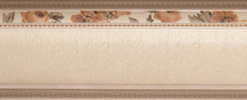 Декоративный бордюр Zocalada Alheri Beige 10 x 25 (Cifre Ceramica)