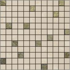 Керамическая мозаика Mosaico Alheri Beige-Gold 30 x 30 (Cifre Ceramica Undine)