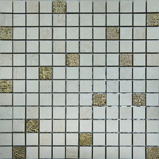 (Halcon San Angelo) Mosaico Nerea Crema-Beige Gold 30*30