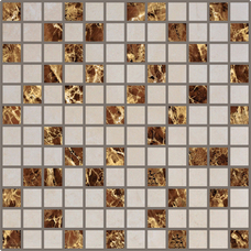 (Halcon Grand Benidorm) Mosaico Aries Savanna Emperador 30 x 30