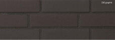 2110 Плитка фасадная облицовочная Stroeher Keravette Chromatic 330 graphite (гладкая)