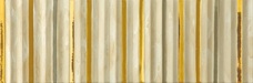Бордюр Tagina Sincera Righe Rilievo Gold 15,2x43,6