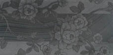 558869 Декор Roberto Cavalli Agata Kimono Cromato Nero 30x60 Lapp