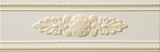 p17041 Бордюр Vallelunga Lirica Crema Listello Decorato 10x30