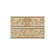 Бордюры (комплект) Versace Venere Fascia Foglia Beige 7,8x25