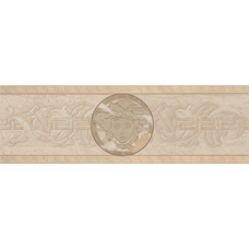 Декор напольный Versace Venere Fascia Medusa Almond Beige 15,3x50