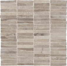 Emil Ceramica Petrified Tree Mosaico Wall Grey Lappato 29,4x29,4