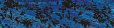 LAFLBL Lacche Flower Blu dec. 15x60 (Ceramiche Brennero Folli Follie)