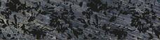 LAFLNE Lacche Flower Nero dec. 15x60 (Ceramiche Brennero Folli Follie)