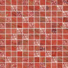 MLMQRO Mosaico Lux Quadretti Rosso 30x30 (Ceramiche Brennero Folli Follie)
