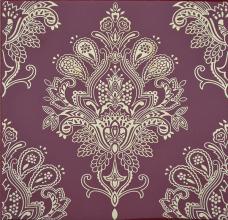 Декор Fabresa Paisley Burdeos Rojo Decor 20 x 20