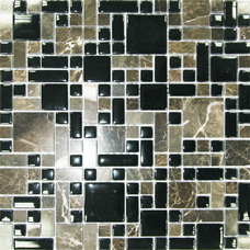 Универсальная мозаика Gresstyle Mosaic SD531 Glass-Marble 30х30