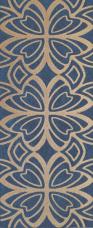 1046555 Декор Articer Pietra Doro Fascia Butterfly Blue 24х59