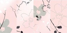 Декор 001081 Dado Ceramica Alterego Mix Rosa 20x40