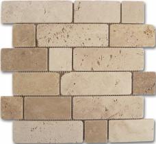 Мозаика Dune Mosaico Travertino Brick 184996 D-515 30,5x30,6