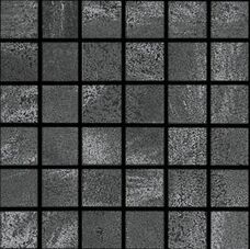 6HFG9X6 Мозаика Tagina Fucina Comp Mosaico Grigio Manganite 36 pz (4,8x4,8) 30x30
