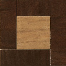 1039988 Декор Cir Taiga Inserto Morado-Iroko 17,2x17,2