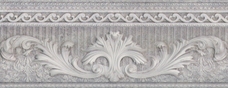 Бордюр Aparici Ducale Grey Cenefa 10x25,1