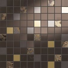 i313k6a Мозаика Emil Ceramica Giselle Mosaico Mini Marron (3x3) 31,5x31,5