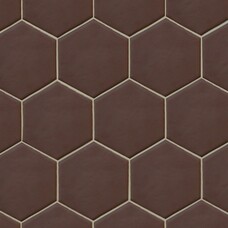Плитка Equipe Ceramicas Hexatile Marron Mate 17,5x20