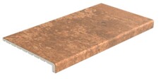 Ступень фронтальная Rosa Gres Vintage Outfloor Peldano Brick 31х32,3