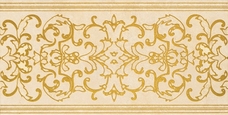 17391 Декор Gardenia Orchidea Canova Beige Fascia 25х50