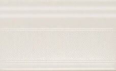Бордюр Gardenia Orchidea Diamond Battiscopa Relievo Blanco 15x25