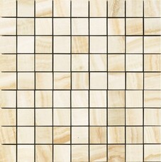 Мозаика Serenissima Palace Beige Mosaico Su Rete Lappato (3х3) 30х30