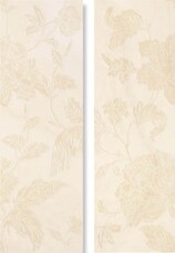 Панно Ape Ceramica Wonder Decor Set (2) Wonder Blanco 29,5х90 (комплект 2 шт.)