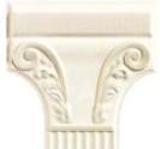 Декор Marazzi Ragno Imperial CAP. White R26Y 16х32.5